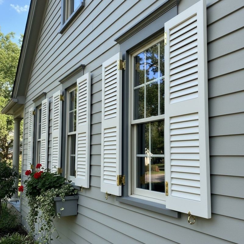 Exterior Shutters Installation in Kansas City, KS