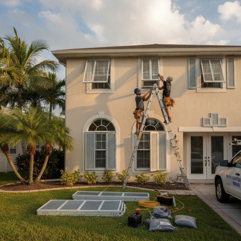 Hurricane Shutter Repair in Alpharetta, GA